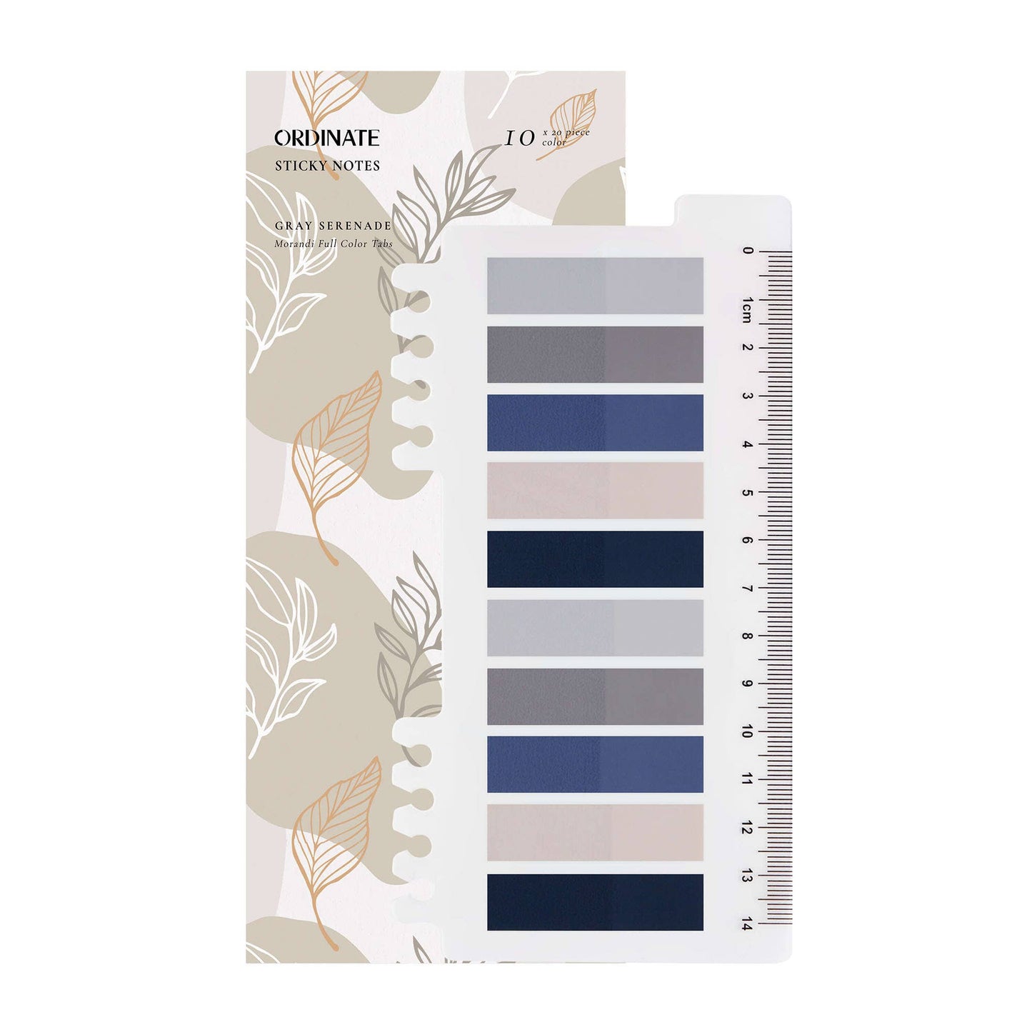 Ordinate Gray Serenade plakstroken pastel | Sticky Notes plakbriefjes