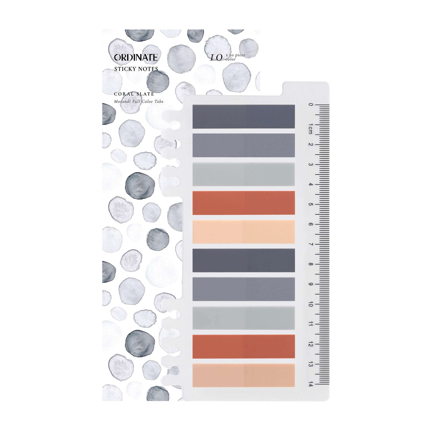 Coral Slate | Kleefstroken | plaknotities | kantoorartikelen