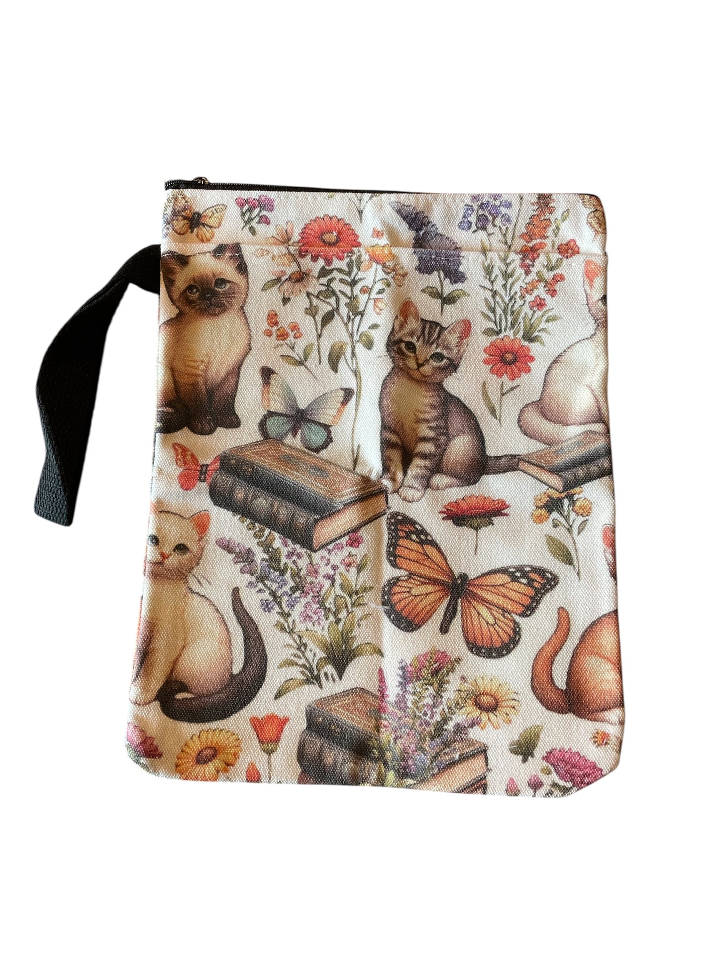 Booksleeve Library Cat