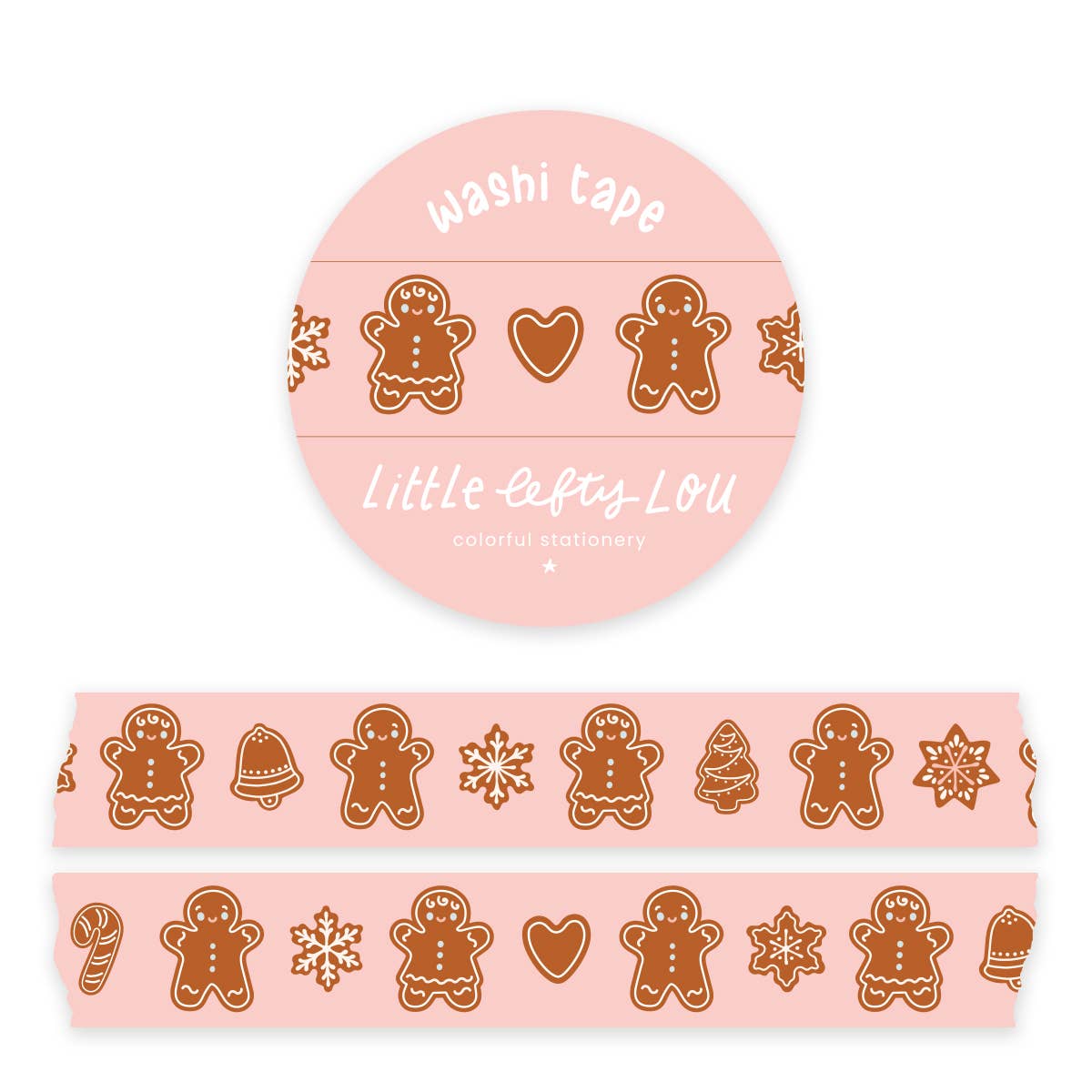 Gingerbread Cookies Washi Tape