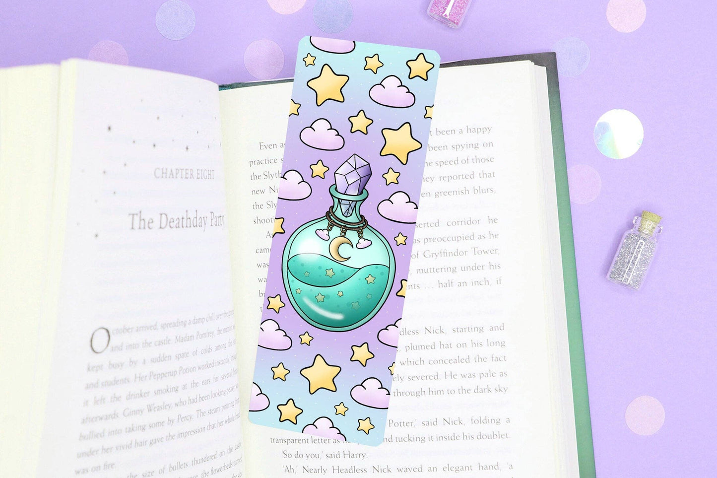 Dreamy Potion boekenlegger: Afgerond / Met kwastje