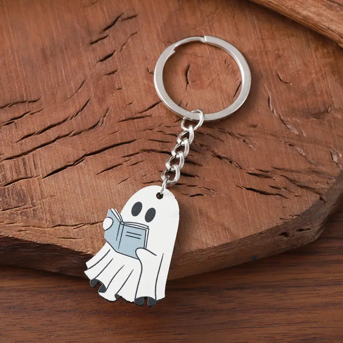 Bookghostie sleutelhanger