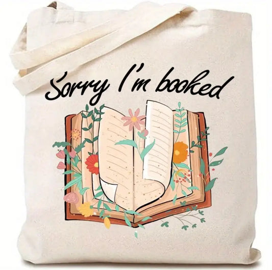 Sorry, I'm booked Linnen Tas