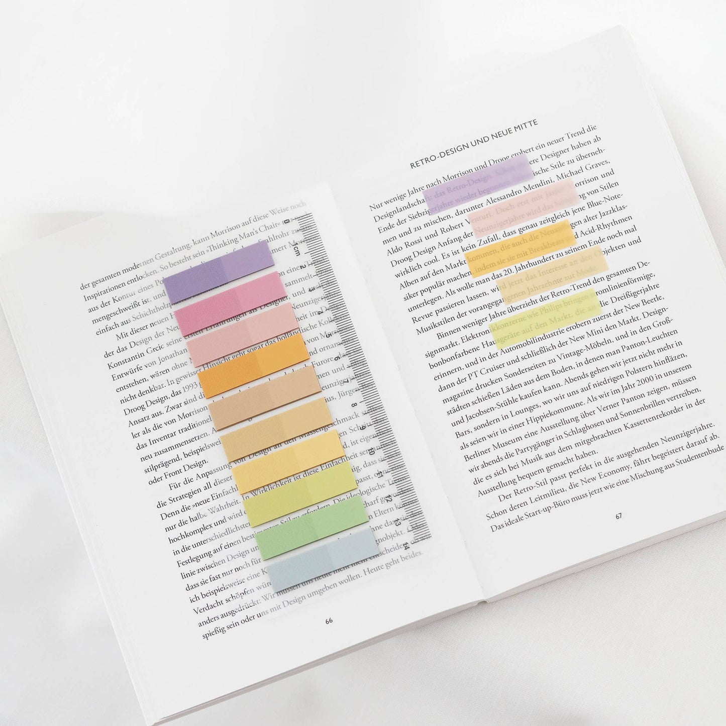 Pastelpony's | Ordinate transparante sticky notes | tabbladen | plaknotities