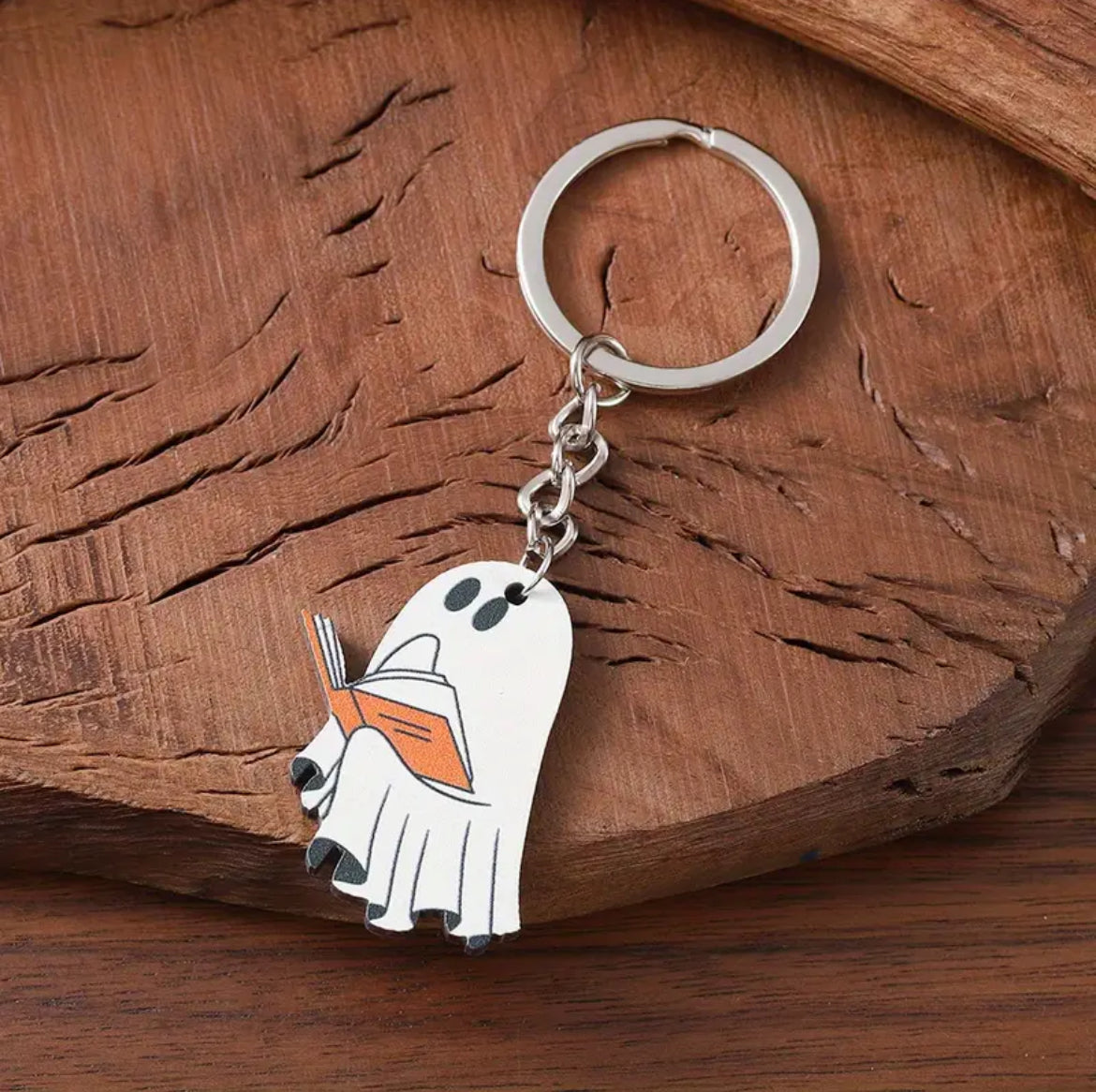 Bookghostie sleutelhanger