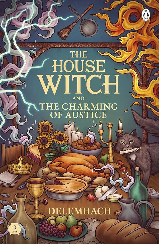 The House Witch and The Charming of Austice: The cosy fantasy and swoony romance that’s cooking up a storm cover image