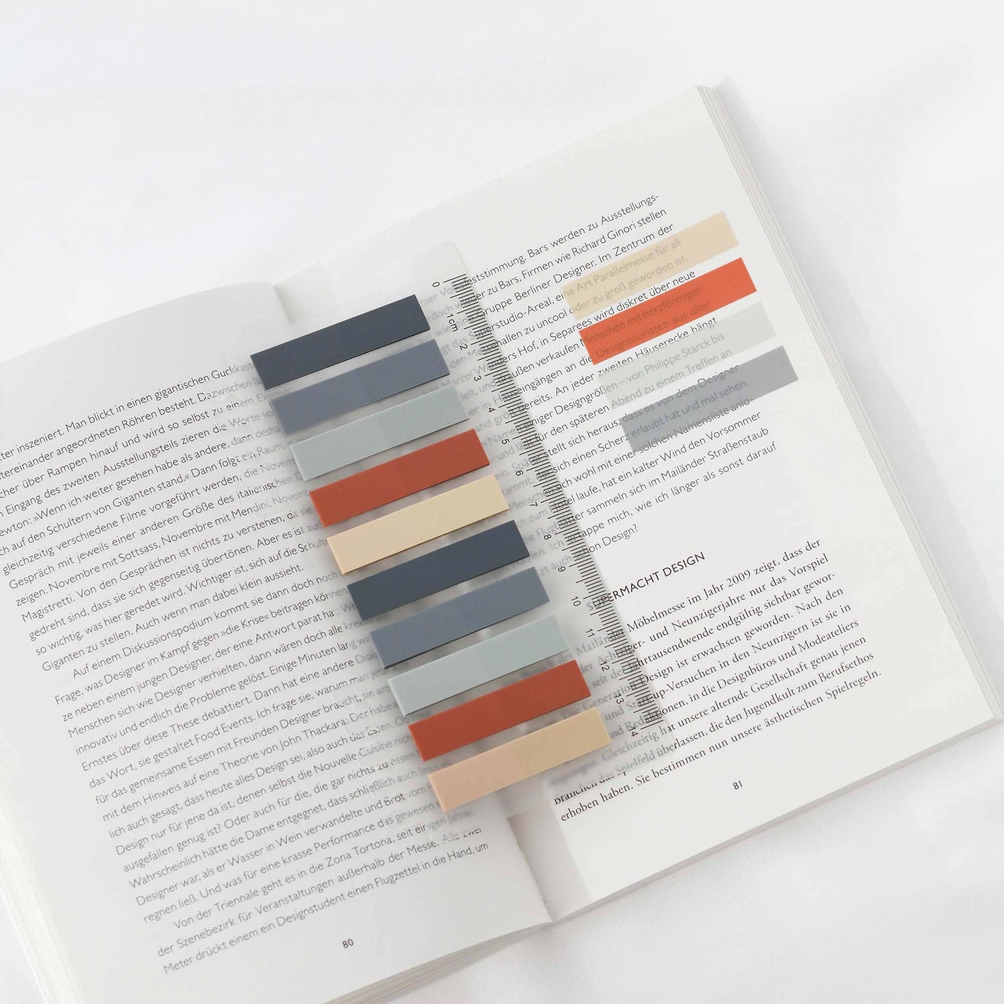 Coral Slate | Kleefstroken | plaknotities | kantoorartikelen