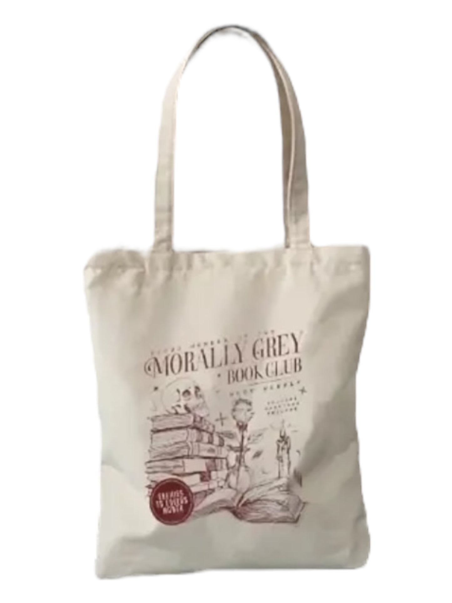 Morally Grey Bookclub Linnen Tas