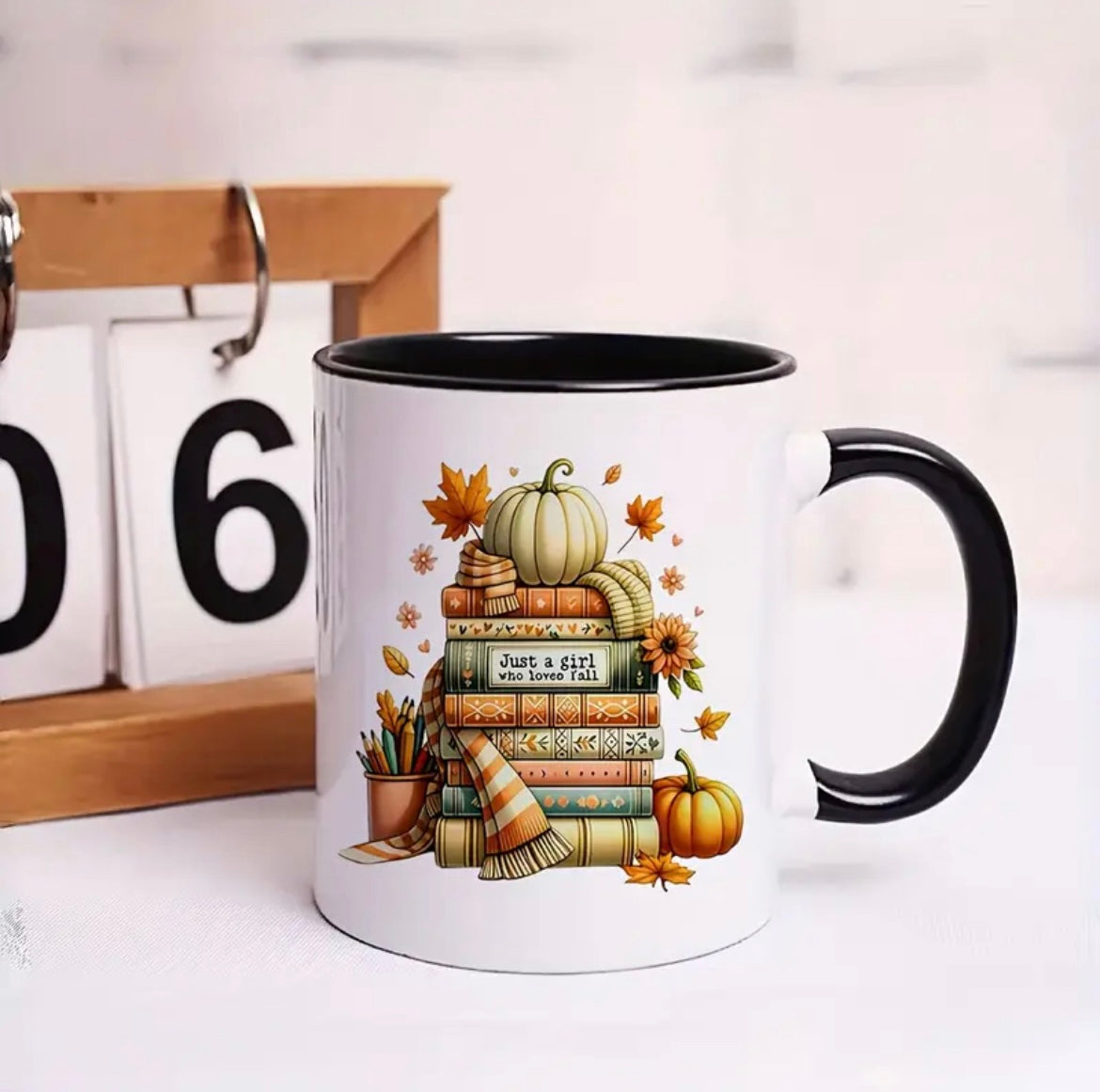 Just a girl who loves fall Mug