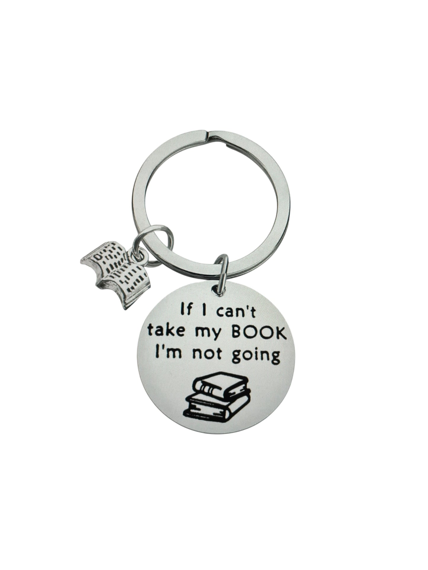If I can't Take My Book Sleutelhanger